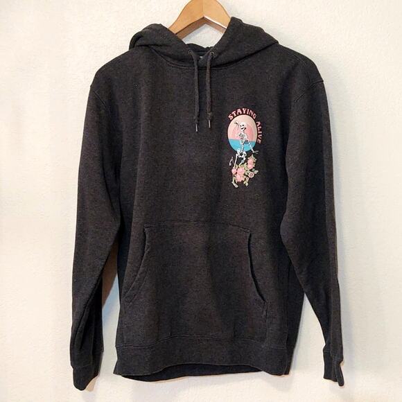 Obsessive Love Staying alive sweatshirt hoodie beimar tag - Picture 2 of 5